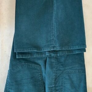 American Eagle Outfitters High-Rise Flare Pants in Teal